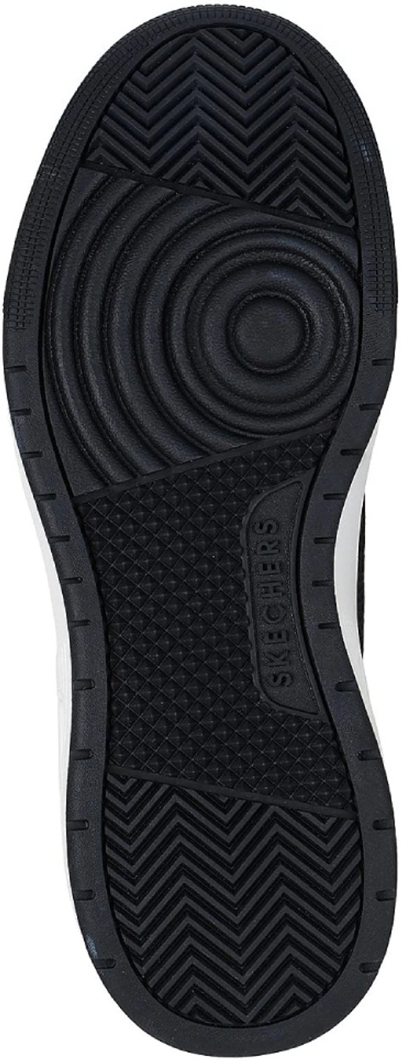 Image of Skechers Uno Court-Low-Post Sneakers For Men (White, Black , 8)