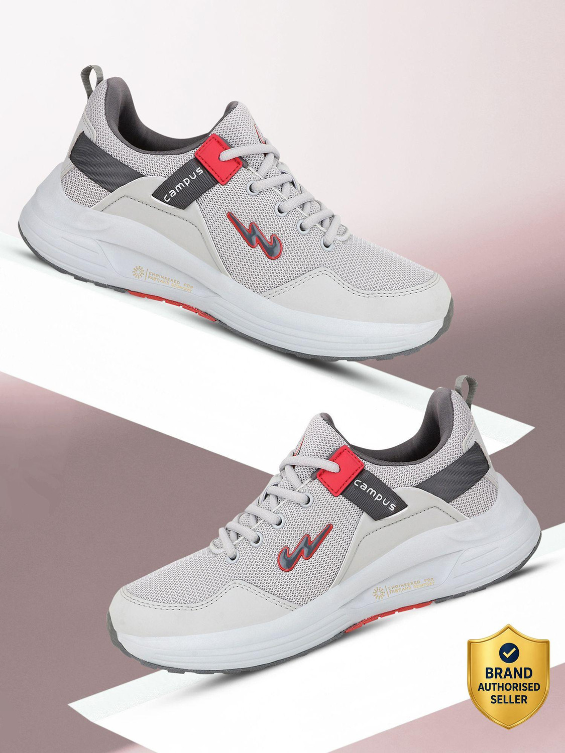 EUROPA Running Shoes For Men  (Grey)