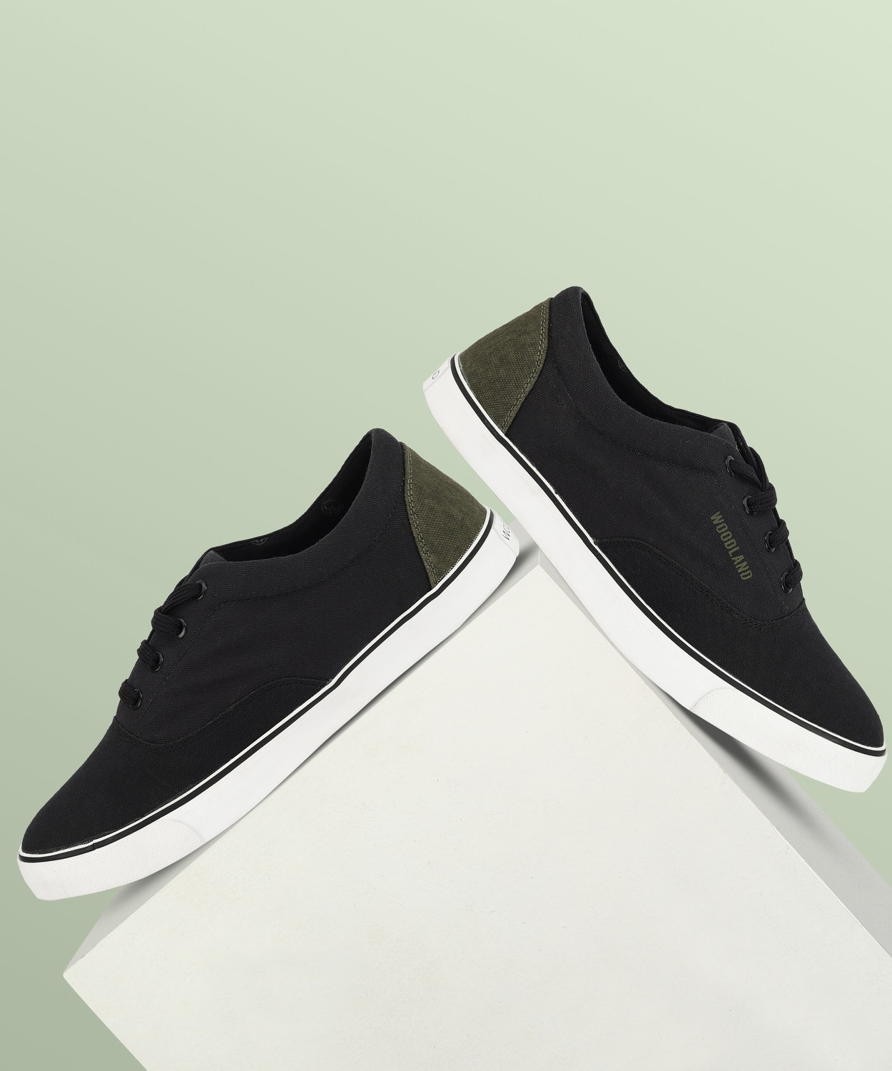 Woodland canvas shoes price best sale