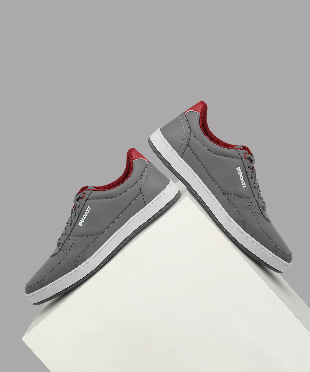 DUCATI Sneakers For Men Grey Price History