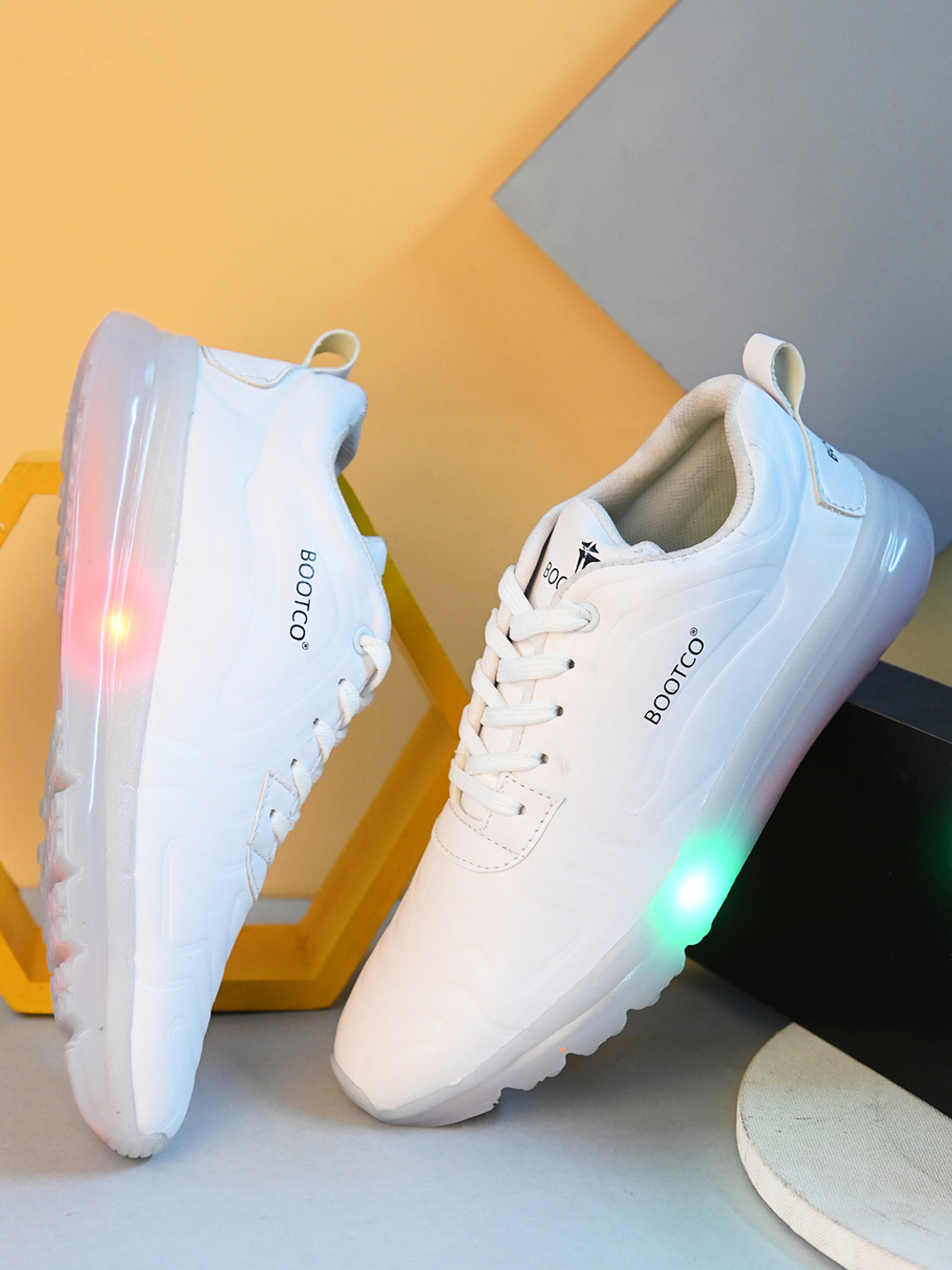 Led light new arrivals shoes price