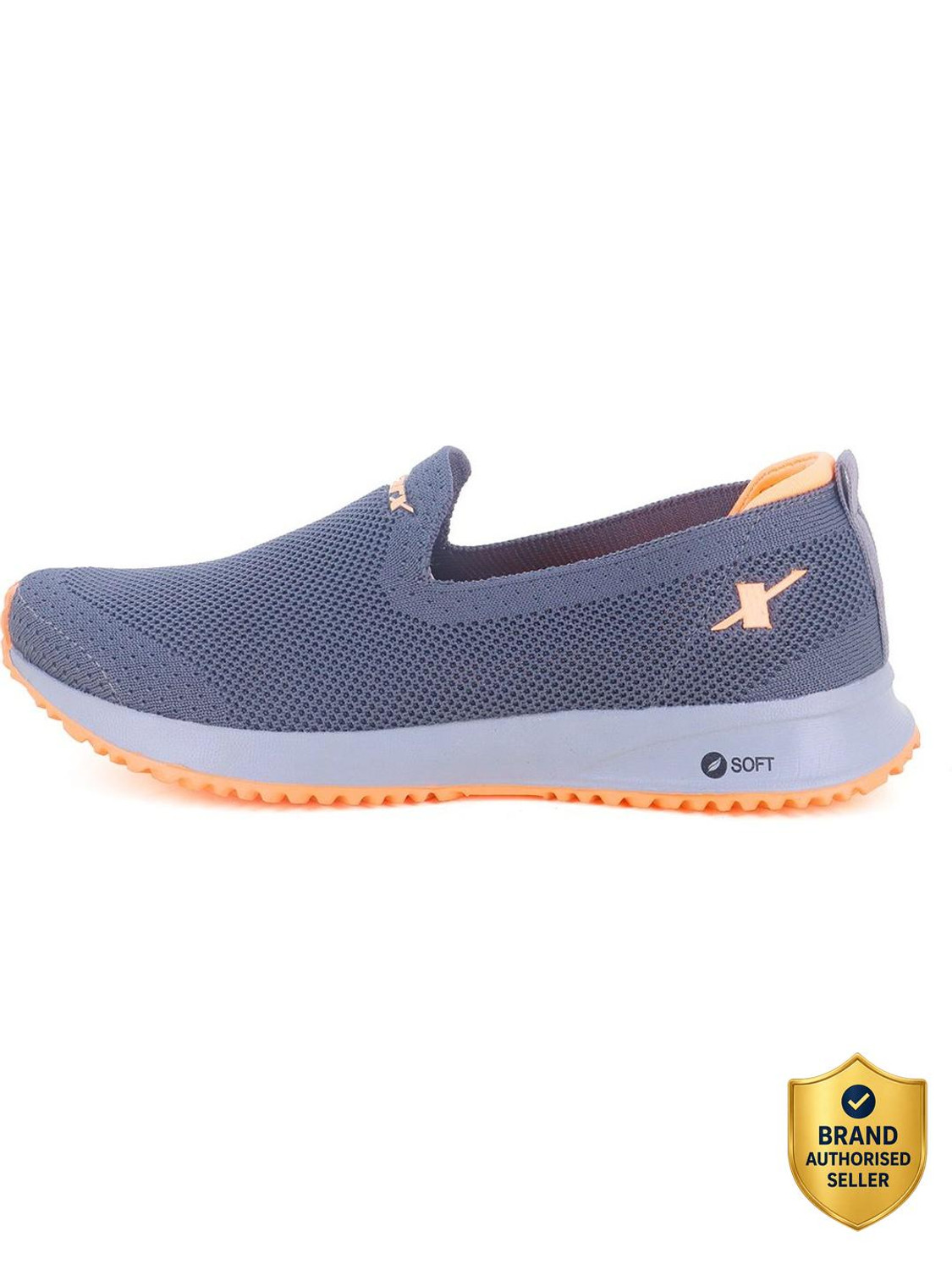 SL-168 Running Shoes For Women  (Grey, Orange)