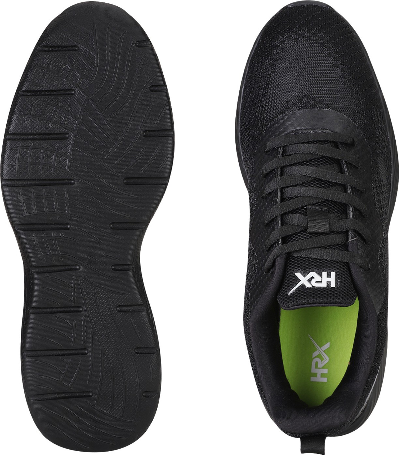 HRX by Hrithik Roshan VELOCITY Running Shoes For Men (Black) Price