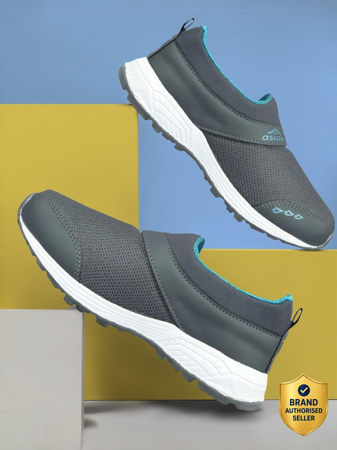 ASIAN Future-04 laceless sports shoes for men | Latest Stylish Casual 
