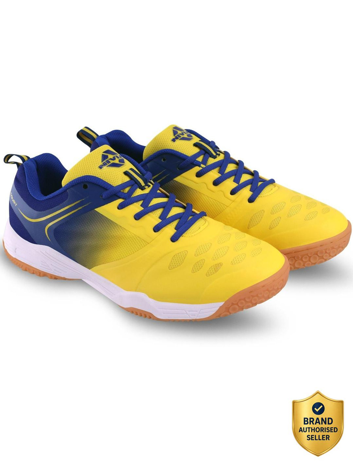 HY-COURT 2.0 Badminton Shoes For Men  (Yellow)