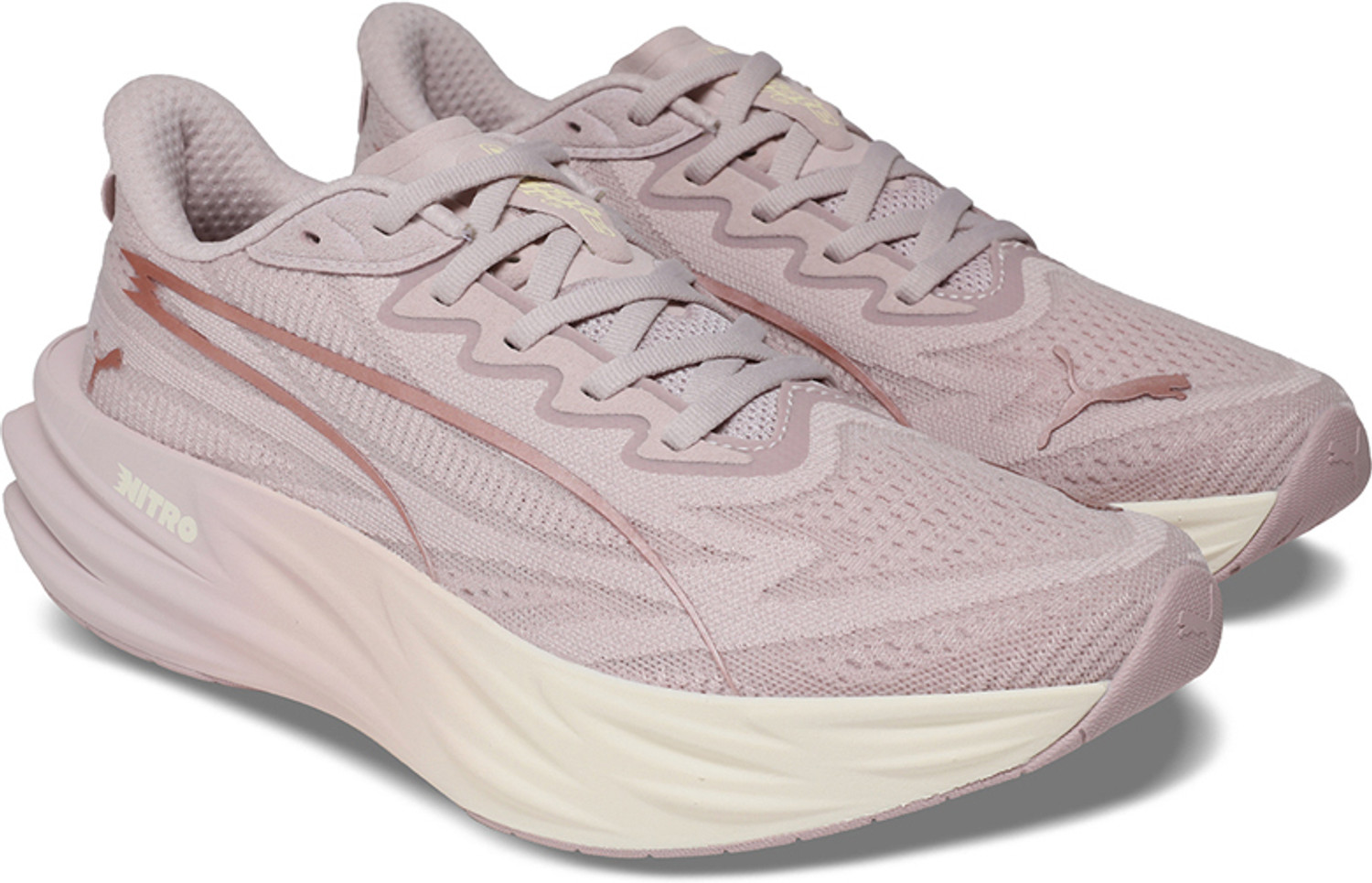 Image of PUMA X-Cell Nova FS SL Running Shoes For Women (Black , 4.5)