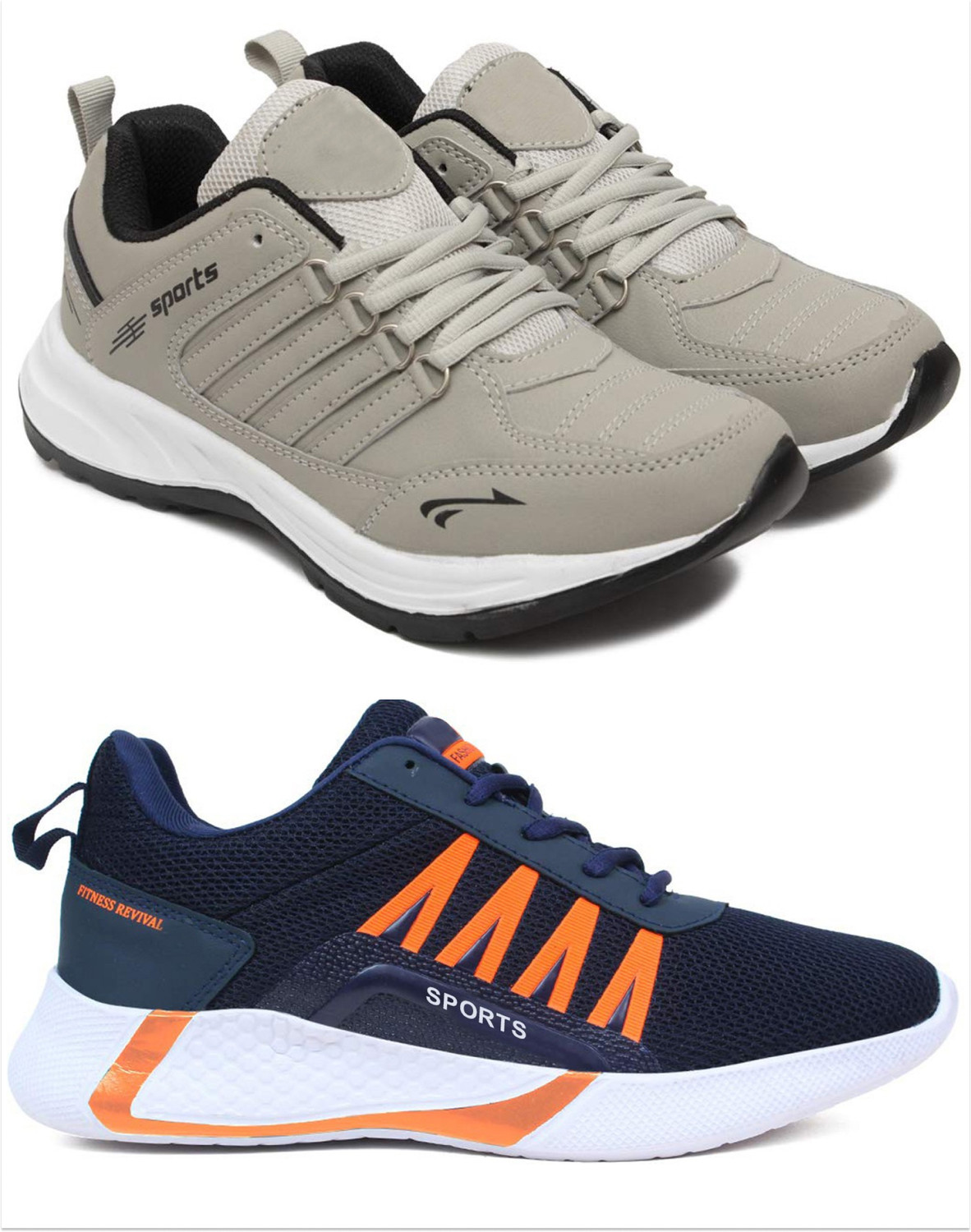 Image of Free Kicks FK-201 Lightweight Casuals For Men (Blue , 9)