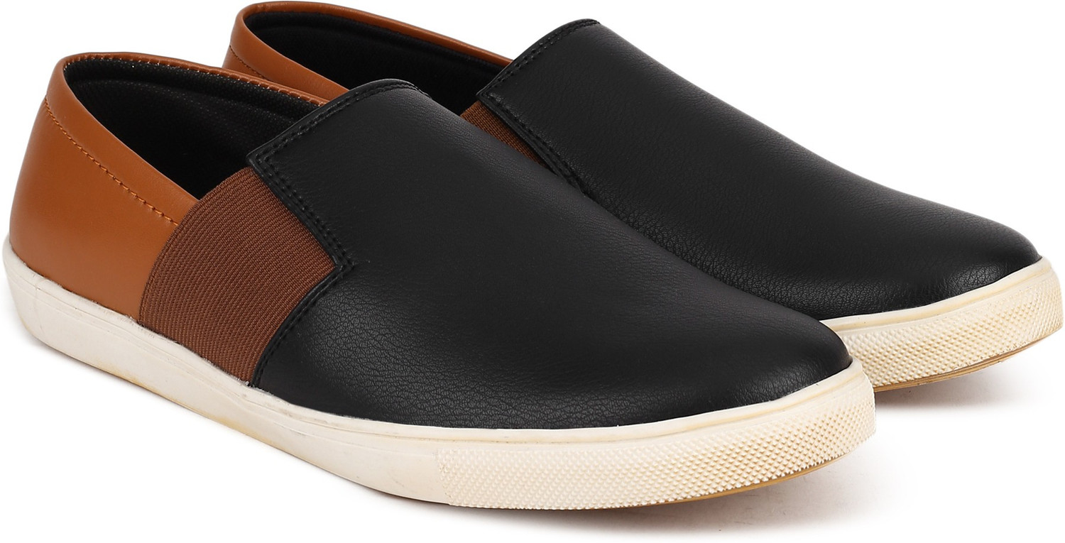 Wrogn cheap black shoes