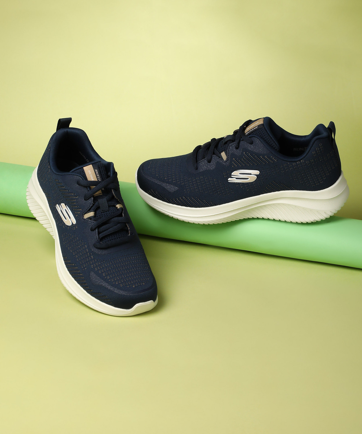 Skechers ultra top flex mens yellow