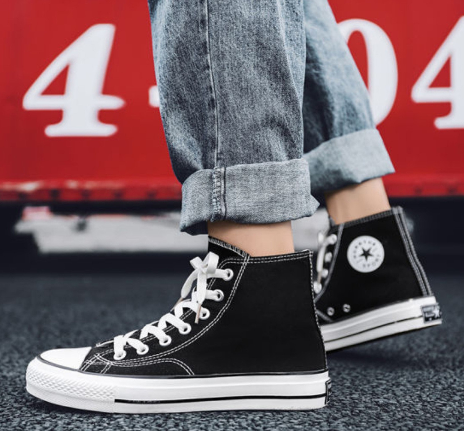 Mens canvas converse shop