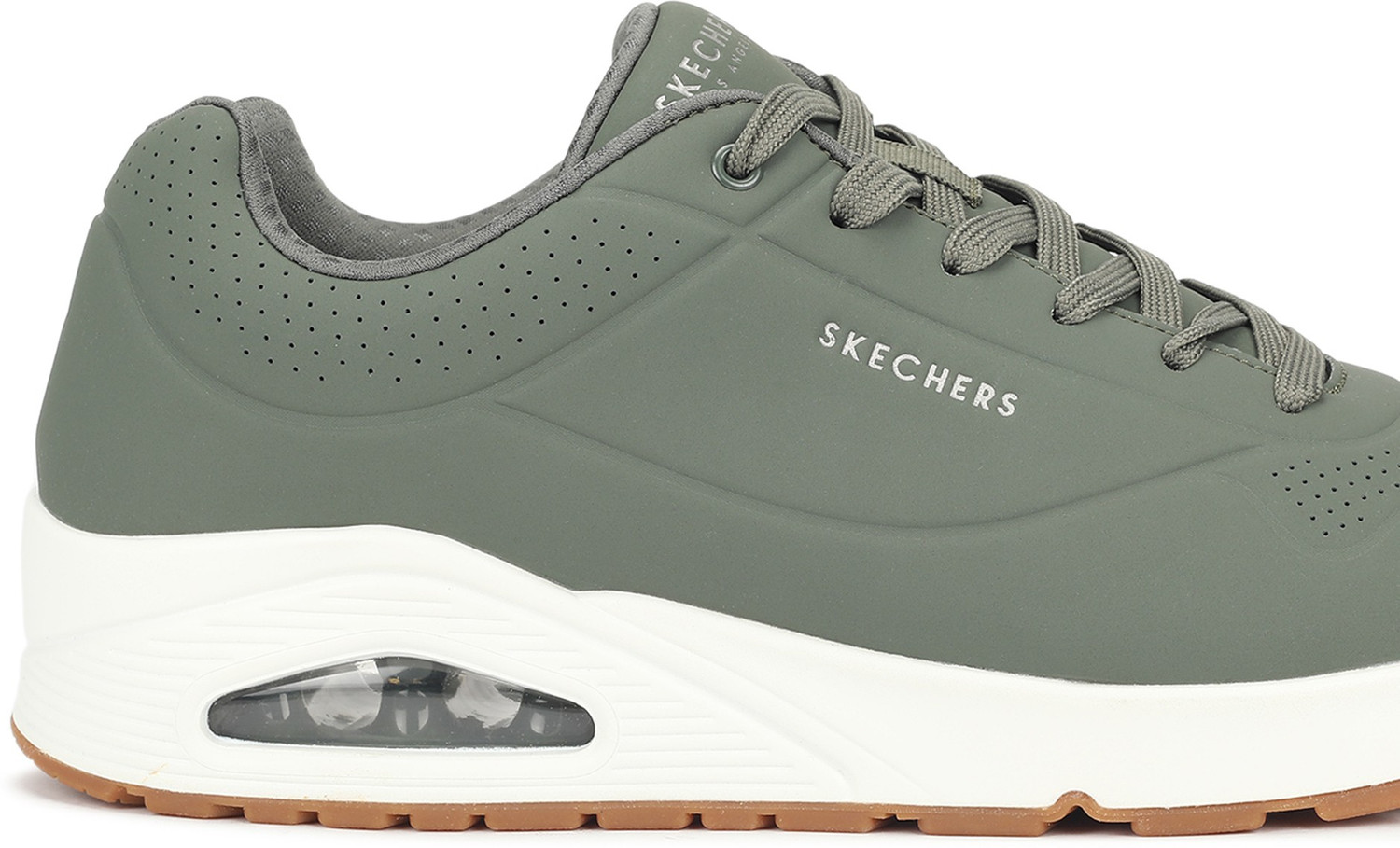 Mens green skechers hot sale