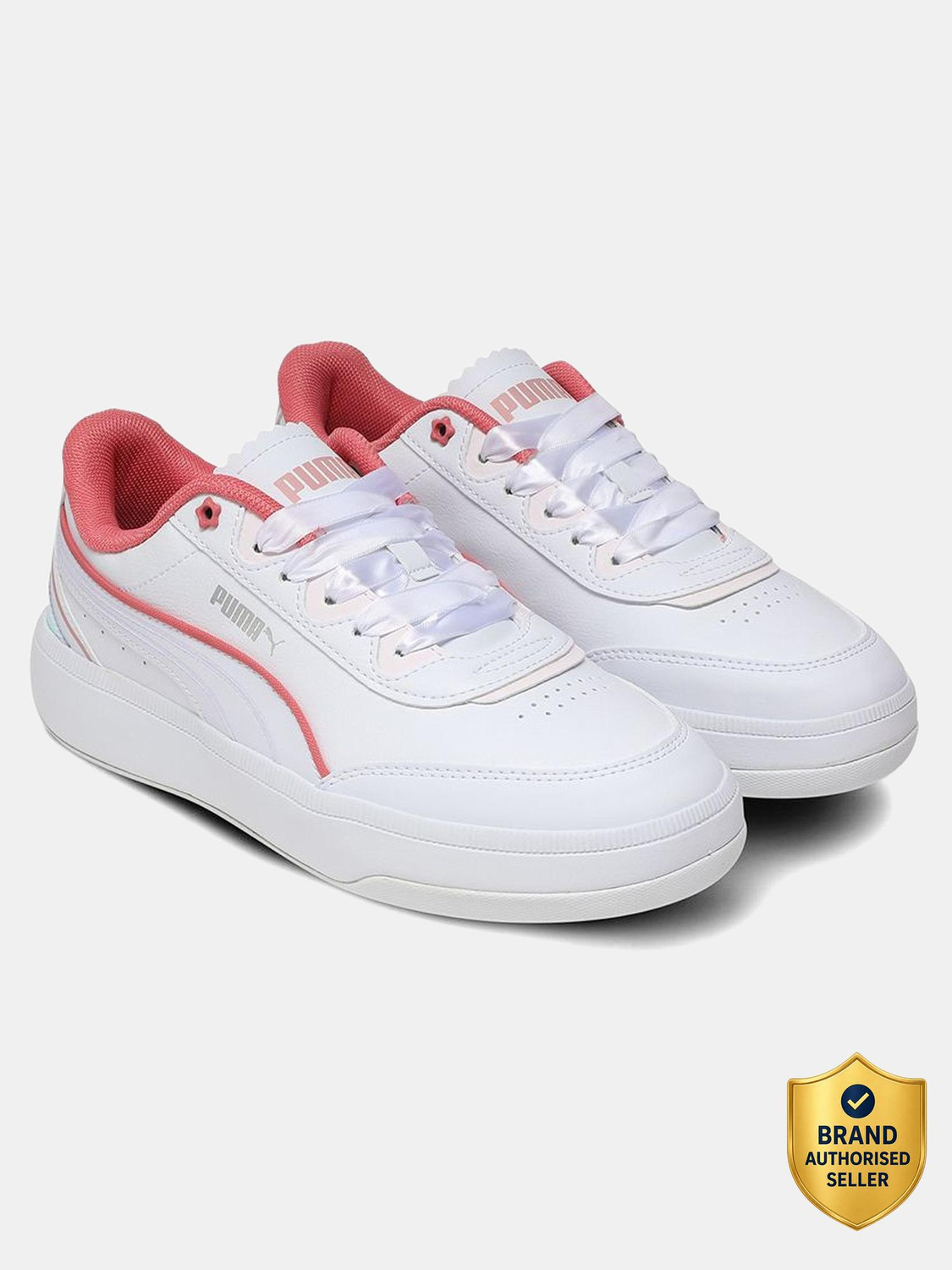 Image of PUMA Shuffle Perf Sneakers For Women (White , 3)