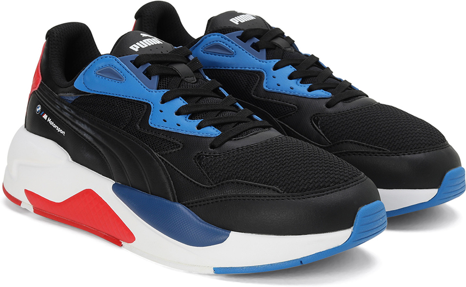 Image of PUMA BMW MMS X-Ray Speed Sneakers For Men (Black , 4)