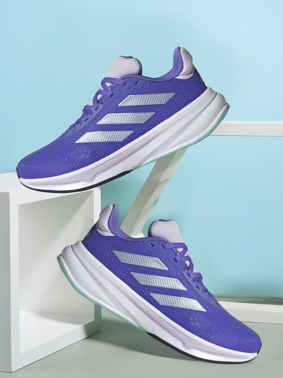 Image of ADIDAS RESPONSE SUPER W Running Shoes For Women (Purple , 8.5)