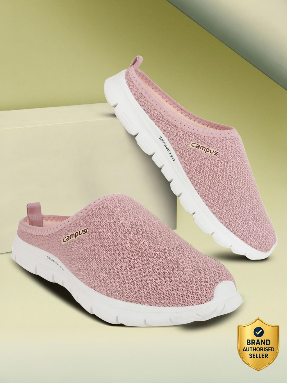 KIM Running Shoes For Women  (Pink)