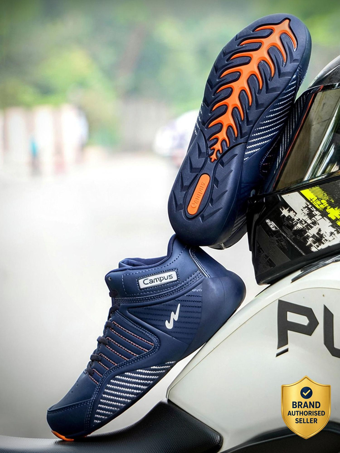 CITY-RIDE Casuals For Men  (Navy)