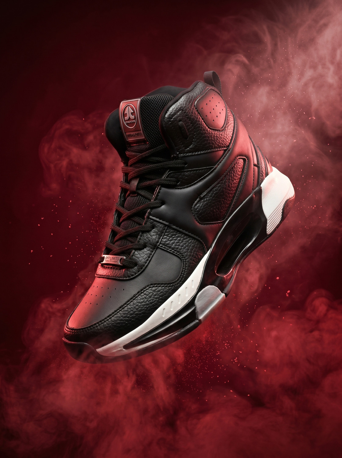 Image of HRX by Hrithik Roshan HRX-064 10 Basketball Shoes For Men (Black , 9)