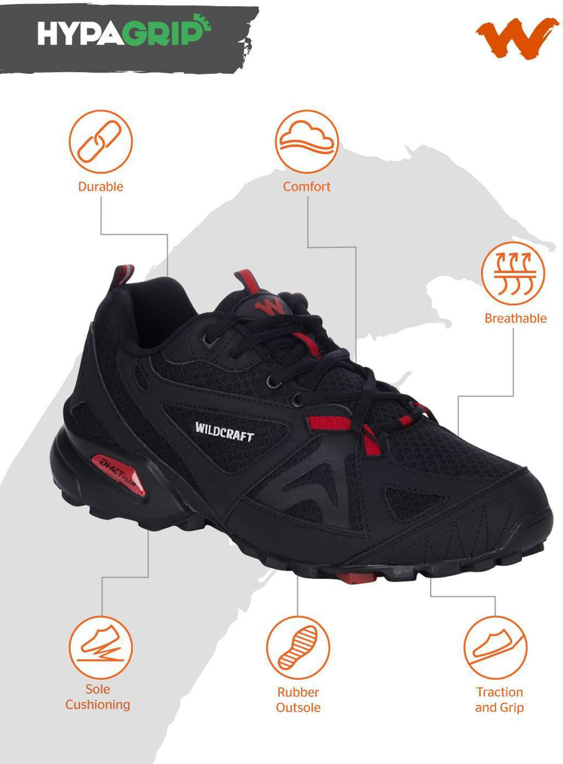 Image of Wildcraft RuNX TR Leap 2.0 Outdoors For Men