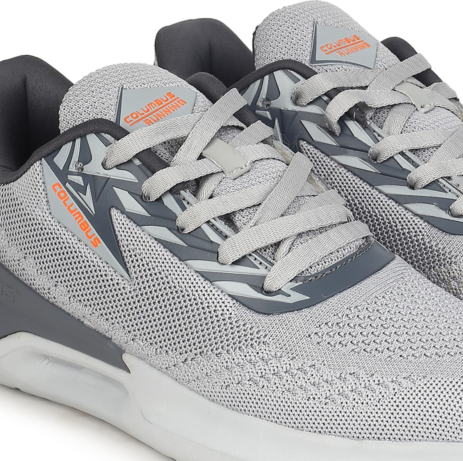Columbus gray top running shoes
