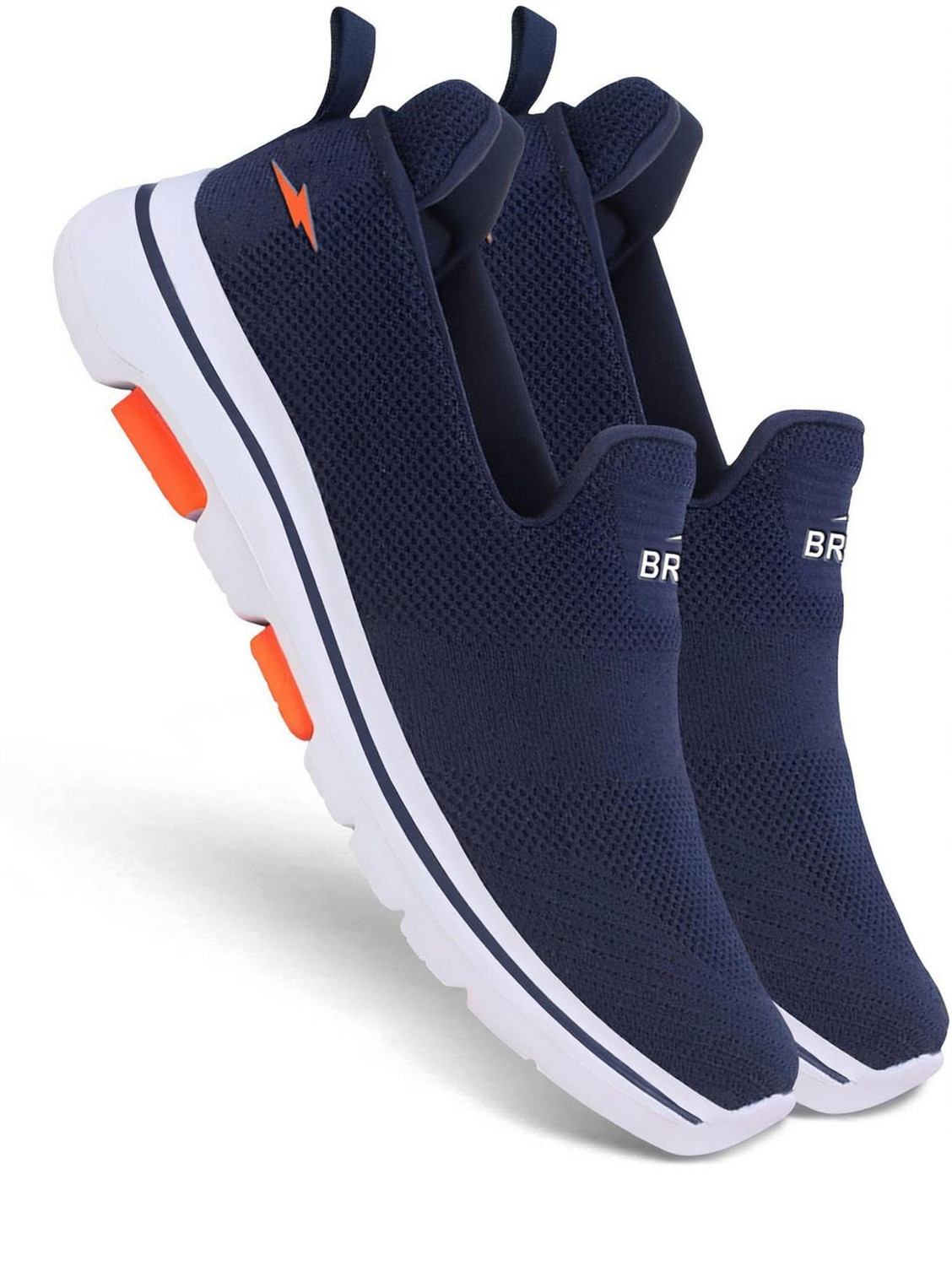 Image of Arivo Men's Chunky Sneaker Casual Sport Shoe With Thick Sole Walking Shoes For Men (Blue, White , 8)