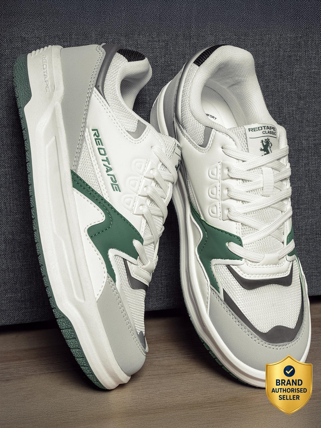 Red Tape Men's Casual Sneakers – Lifestyle Shoes for Men