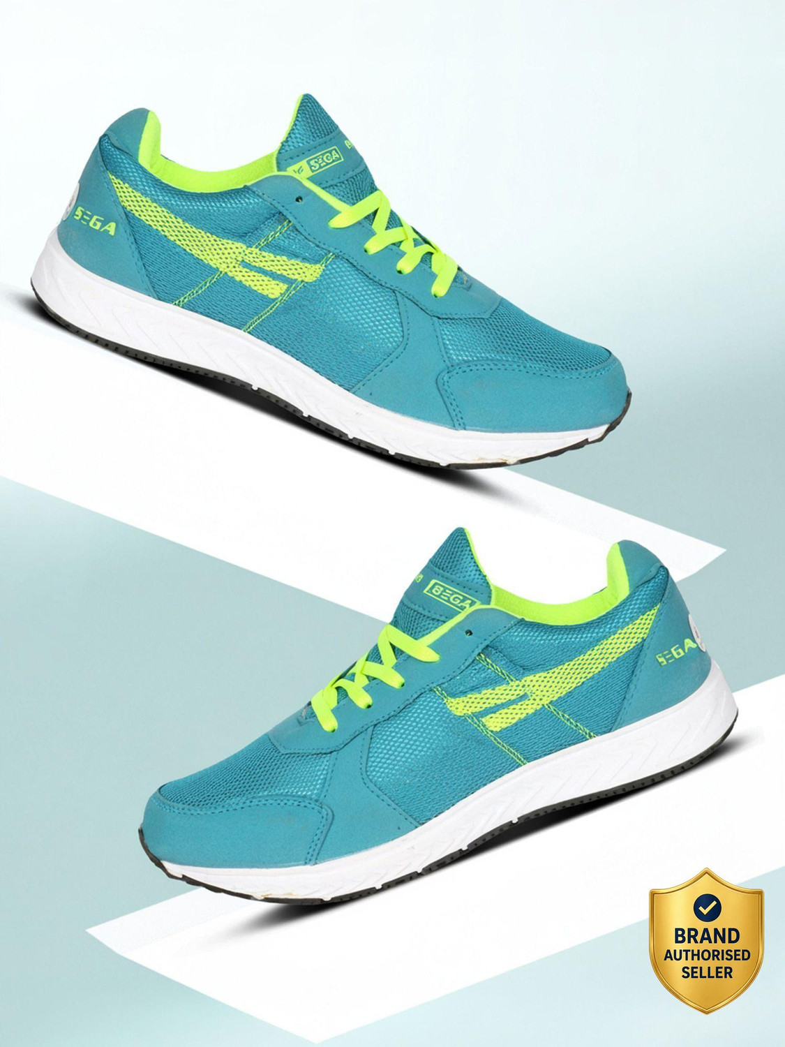 S-8 Walking Shoes For Men  (Green)