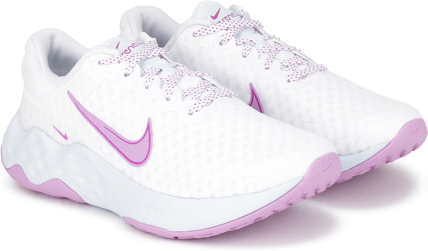 NIKE W Renew Ride Running Shoes For Women (White 6) Price
