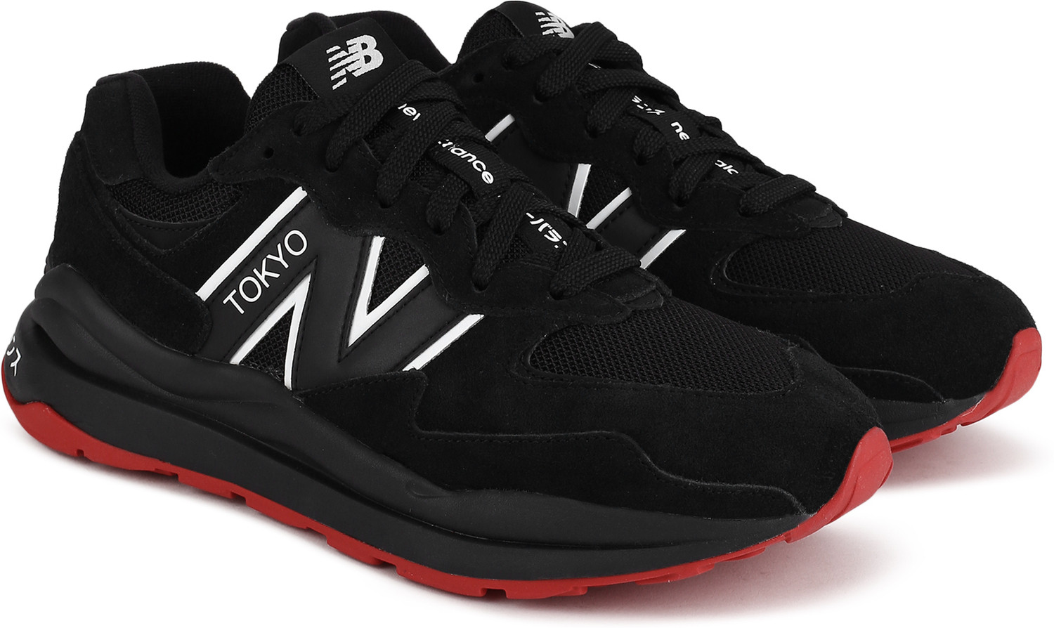 Mens black new balance outlet