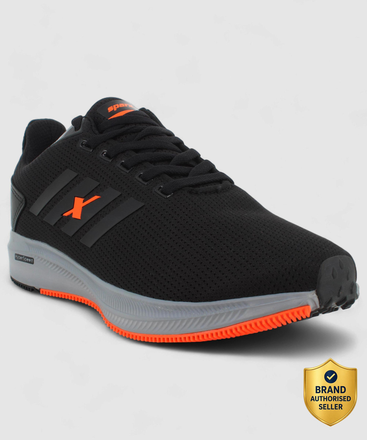 SM-676 Running Shoes For Men  (Black)