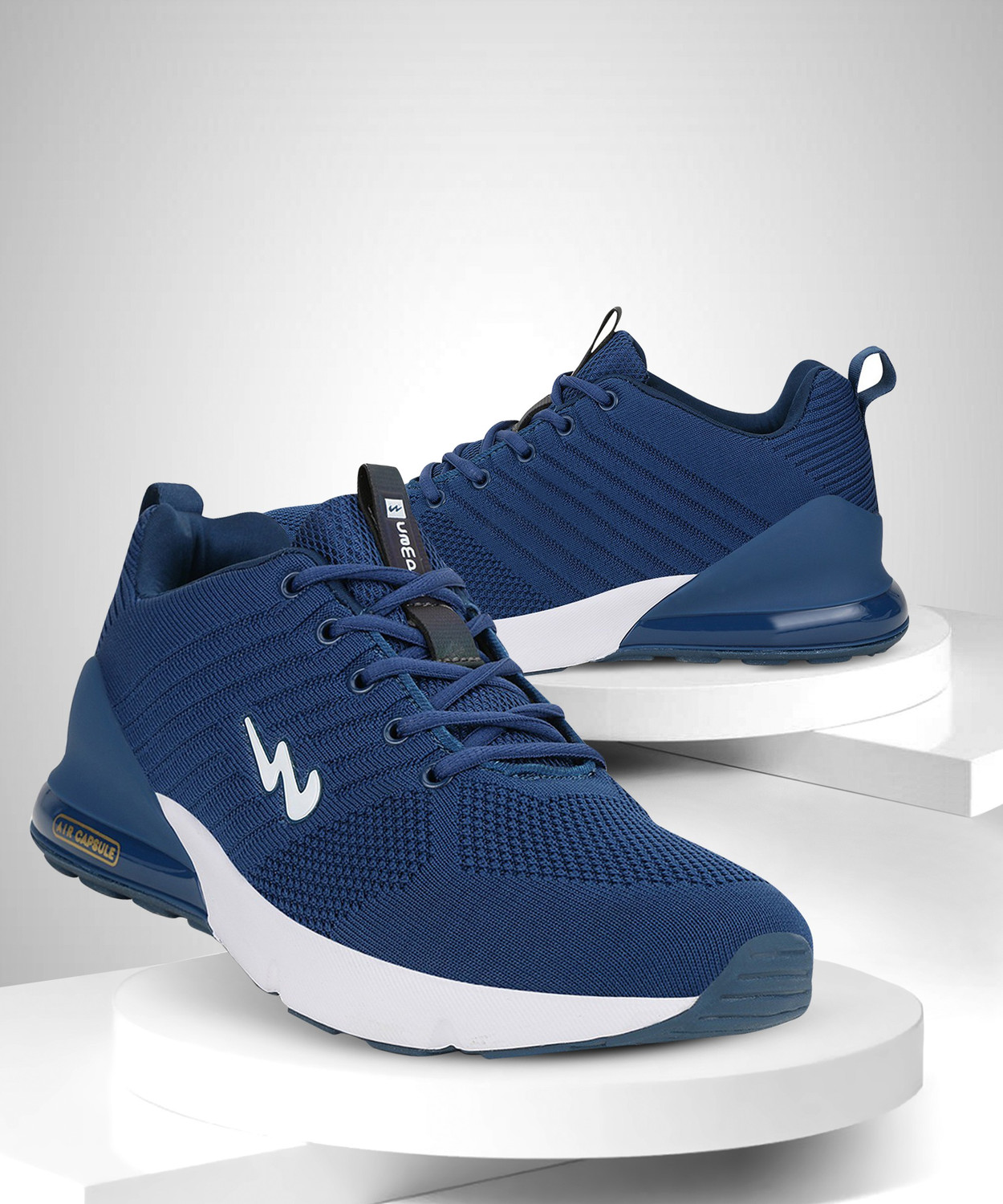 CAMPUS MIKE PRO Running Shoes For Men (Blue) - Price History