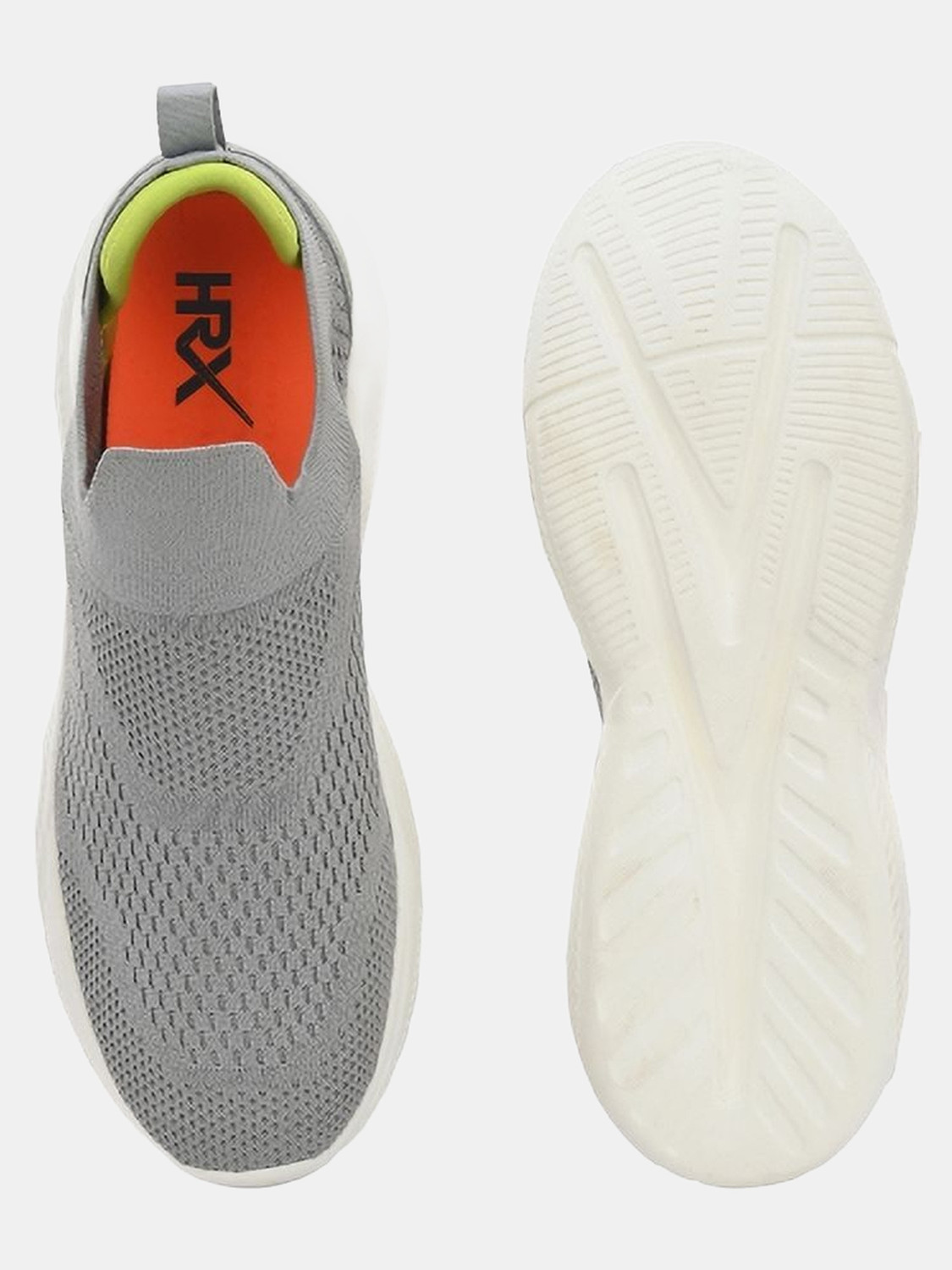 Image of HRX by Hrithik Roshan HX-047 04 Walking Shoes For Men (Grey , 11)