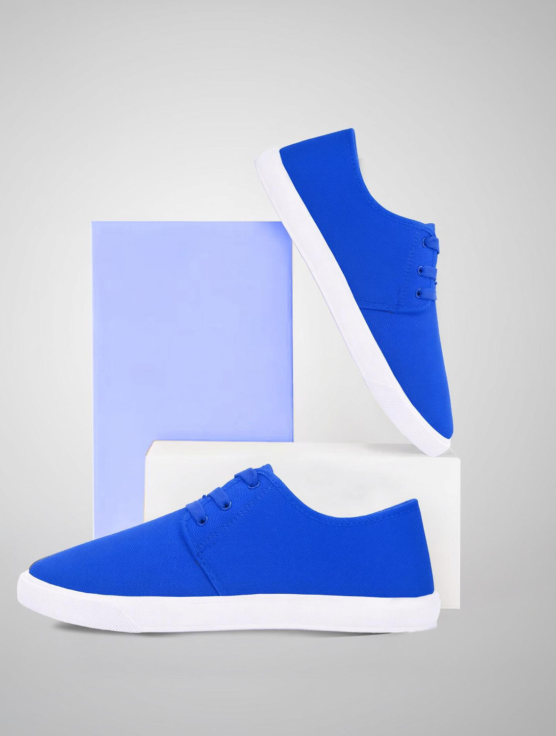 Image of Free Kicks FK-201 Lightweight Casuals For Men (Blue , 9)