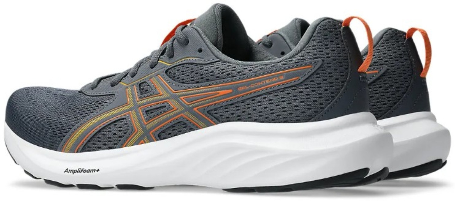 Image of asics GEL-CONTEND 9 Outdoors For Men (Grey, Orange , 8)
