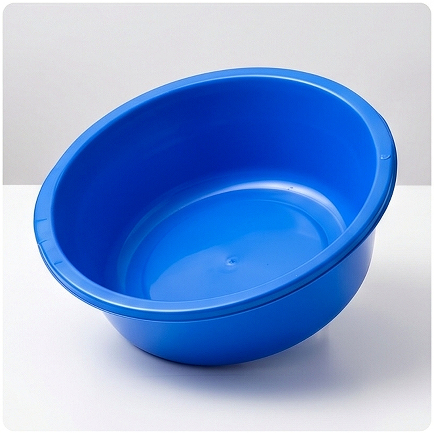 Image of balajiindustry Bucket for Bathroom 25 Litre - Large Plastic Tub Bucket with Handles 25 L Plastic Bucket (Blue)