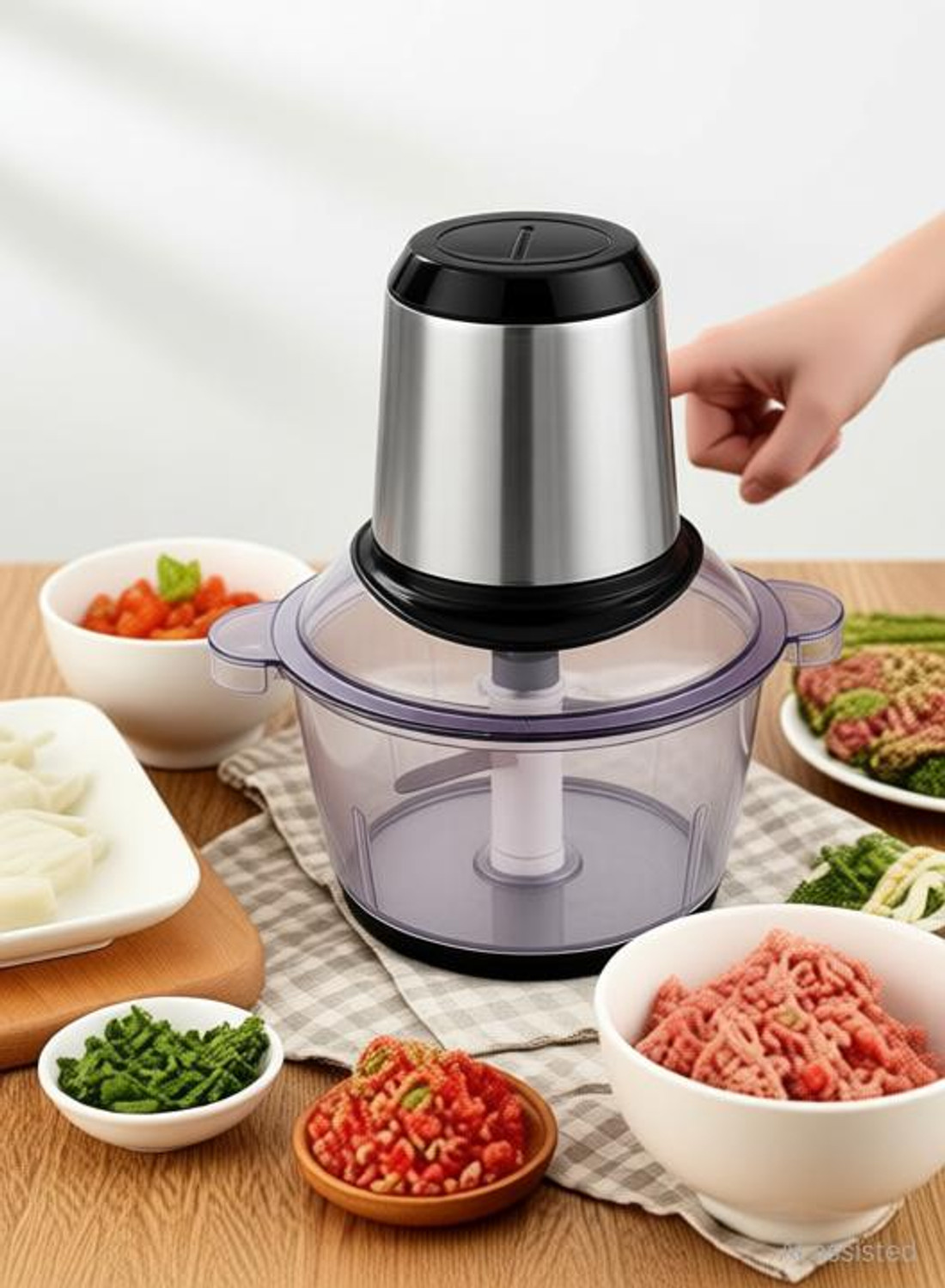 Image of Bhyvaa MGJ176 40 W Mixer Blender (Pro Fruit Juicer | 1 Jar | Blue)