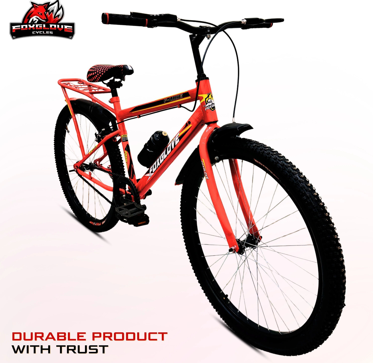 FOXGLOVE F LUXE 26 INCHES CYCLE FOR AGE 10 PLUS YEARS 95% ASSEMBLED 26 T Road Cycle