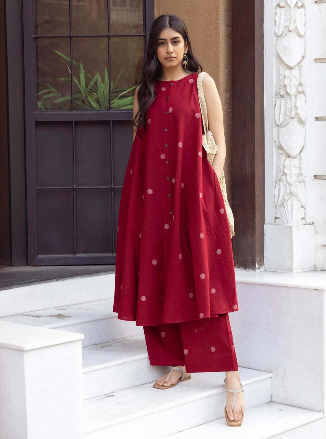 Image of Aaghnya Fashion Women Viscose Rayon Kurta Pant Dupatta Set