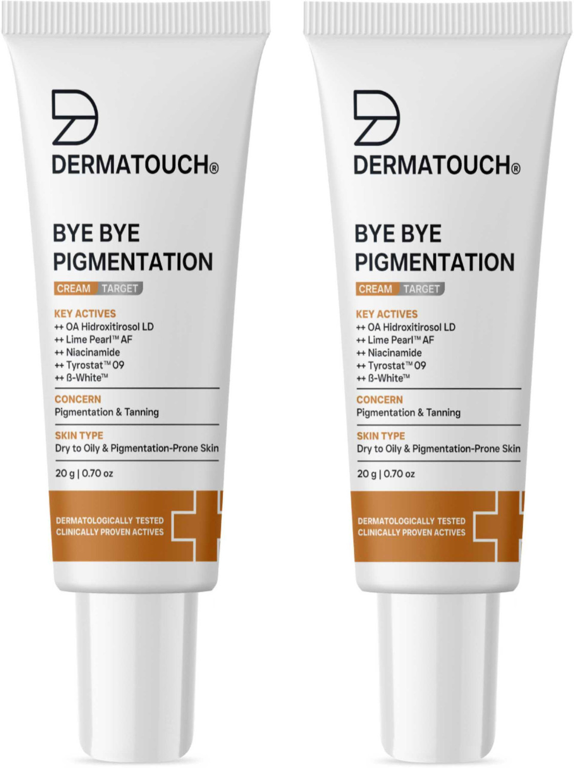Dermatouch Bye Bye Pigmentation Cream for Pigmentation and Blemishes removal-Pack-2