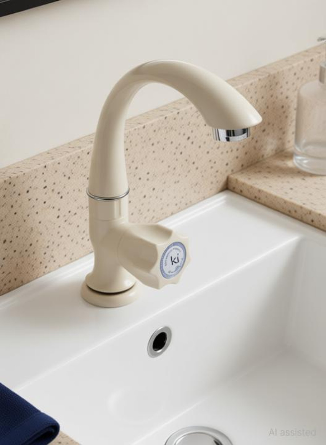 KRISHNA krishna121 Pvc Swan Neck Tap (With Foam Flow) For Kitchen/Bath
