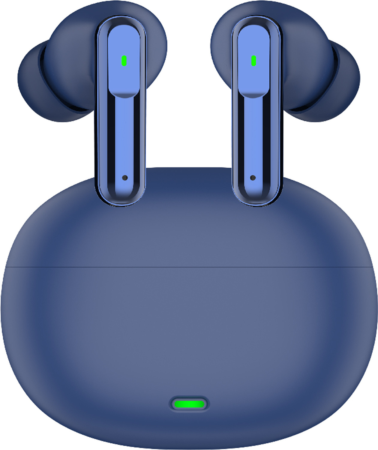 Image of Thirty First Original Buds 3r TWS Earbuds12.4mm Titanium-Coated Drivers, 54 Hours Playback Bluetooth Headset (Blue, In the Ear)