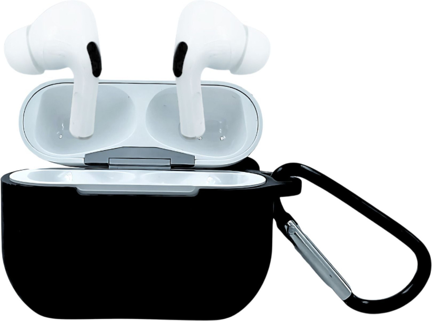 Image of Hoodie4u earbuds pods 100% Anc wrkng spatial audio popup fr ios Bluetooth Headset (White, True Wireless)