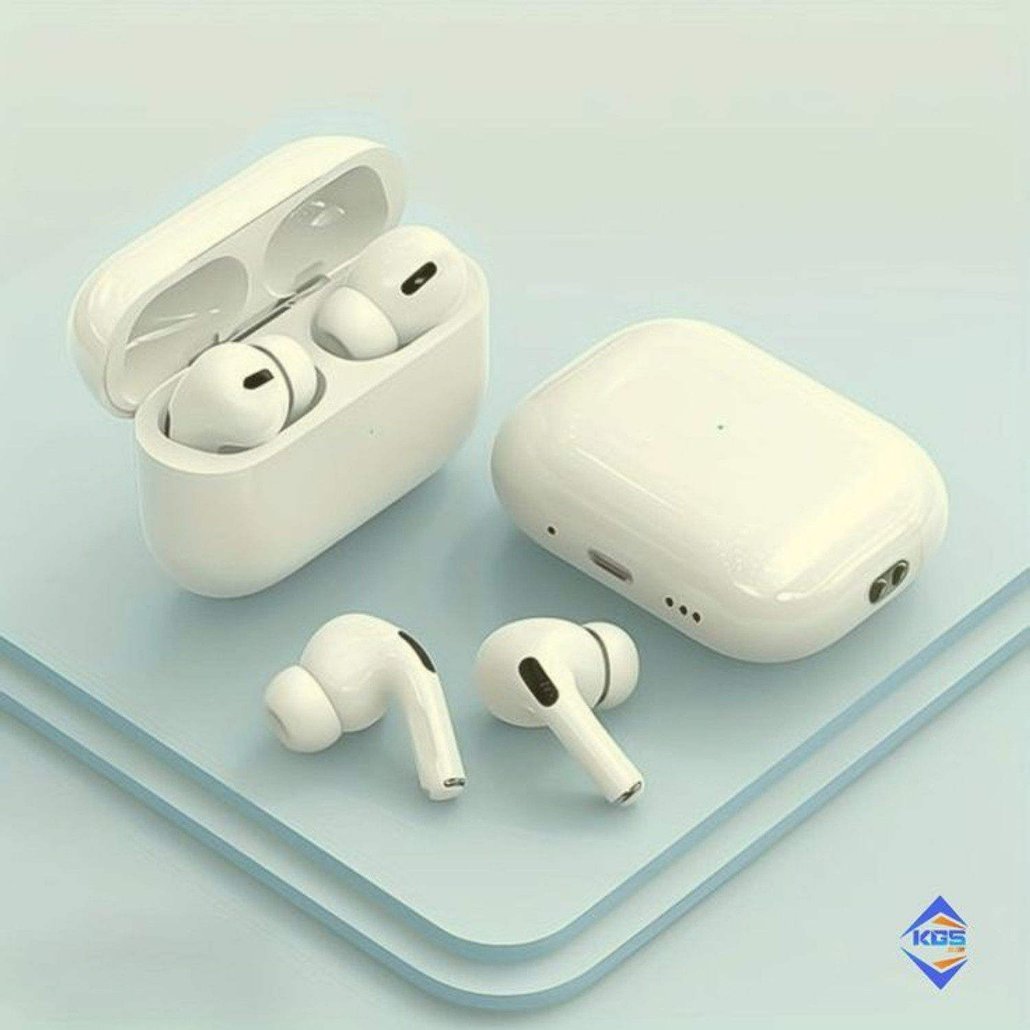 Image of SOUNDBUZZ AIRPODSS 4 gen ANC (white colour) Bluetooth Headset (White, True Wireless)