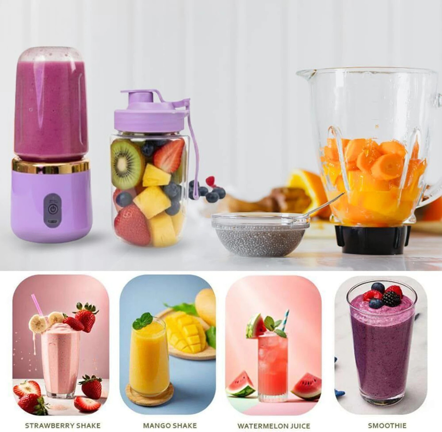 Image of MAXIVE No 25 W Juicer (Juice Blender52 | 1 Jar | Multicolor)