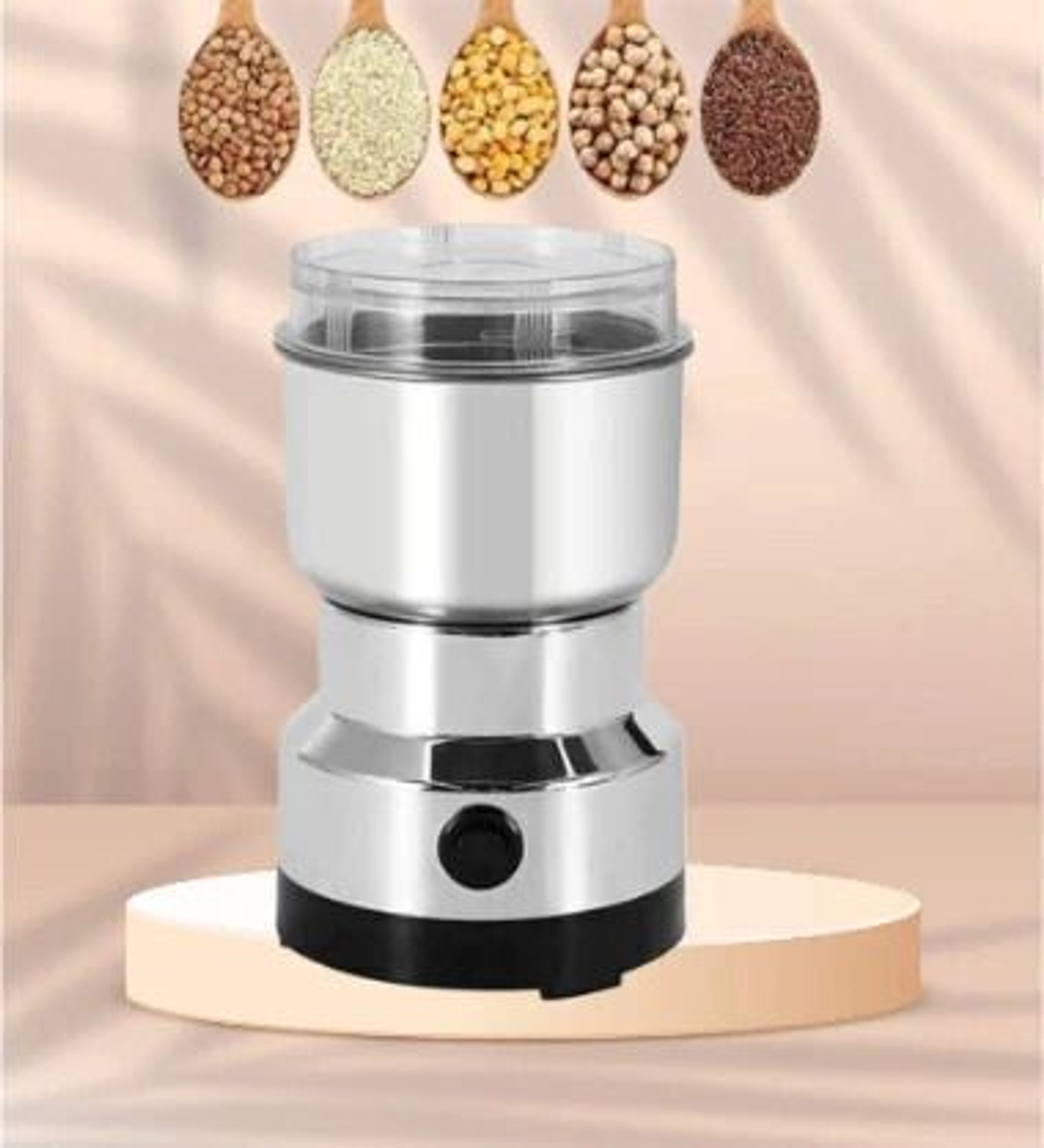 Image of Manasa FOLDING JAR-Wet Mixer Juicer&Coconut Chutney Ginger Garlic Paste100%Copper Motor 350 W Juicer Mixer Grinder (japan350W,36000RPM ABS Hybrid Unbreakable Plastic Body&Stainless Steel-With Easy | 1 Jar | Black 48)