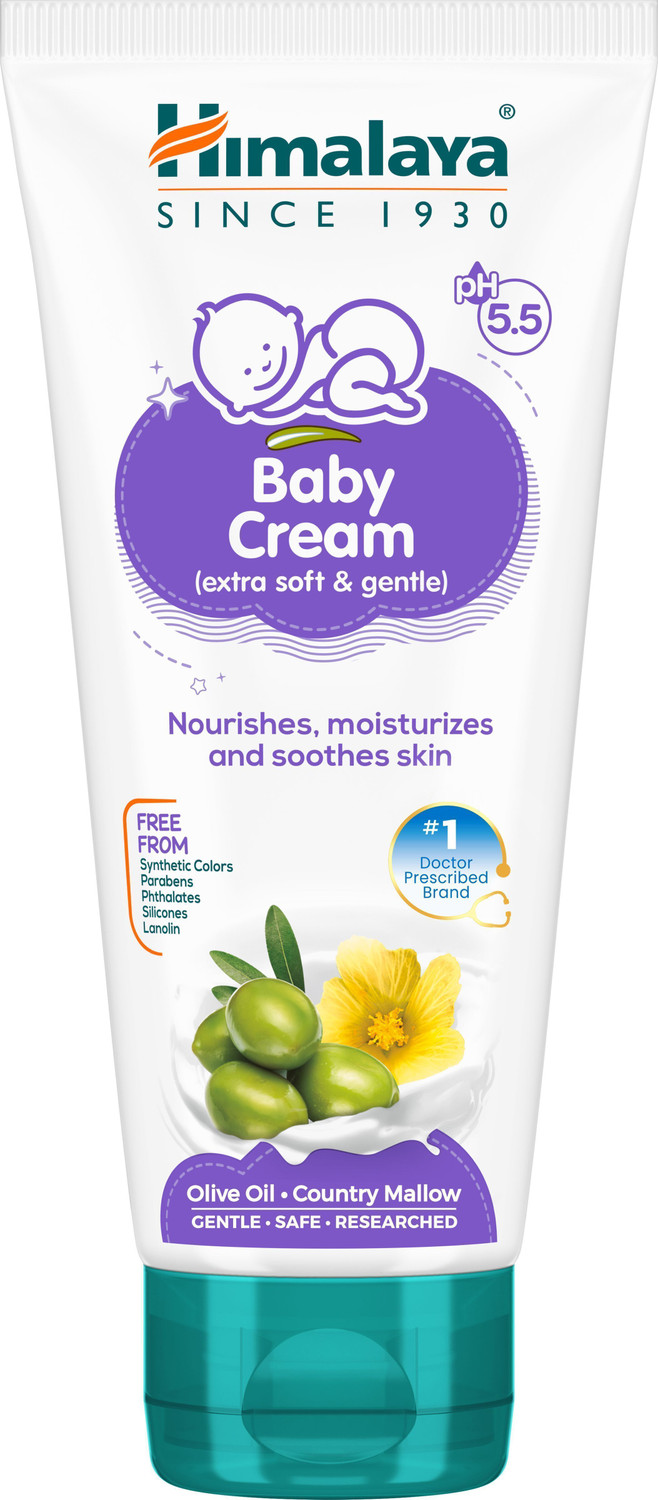 Himalaya Baby Cream 200ml – Gentle Moisturizer for Infant Skin