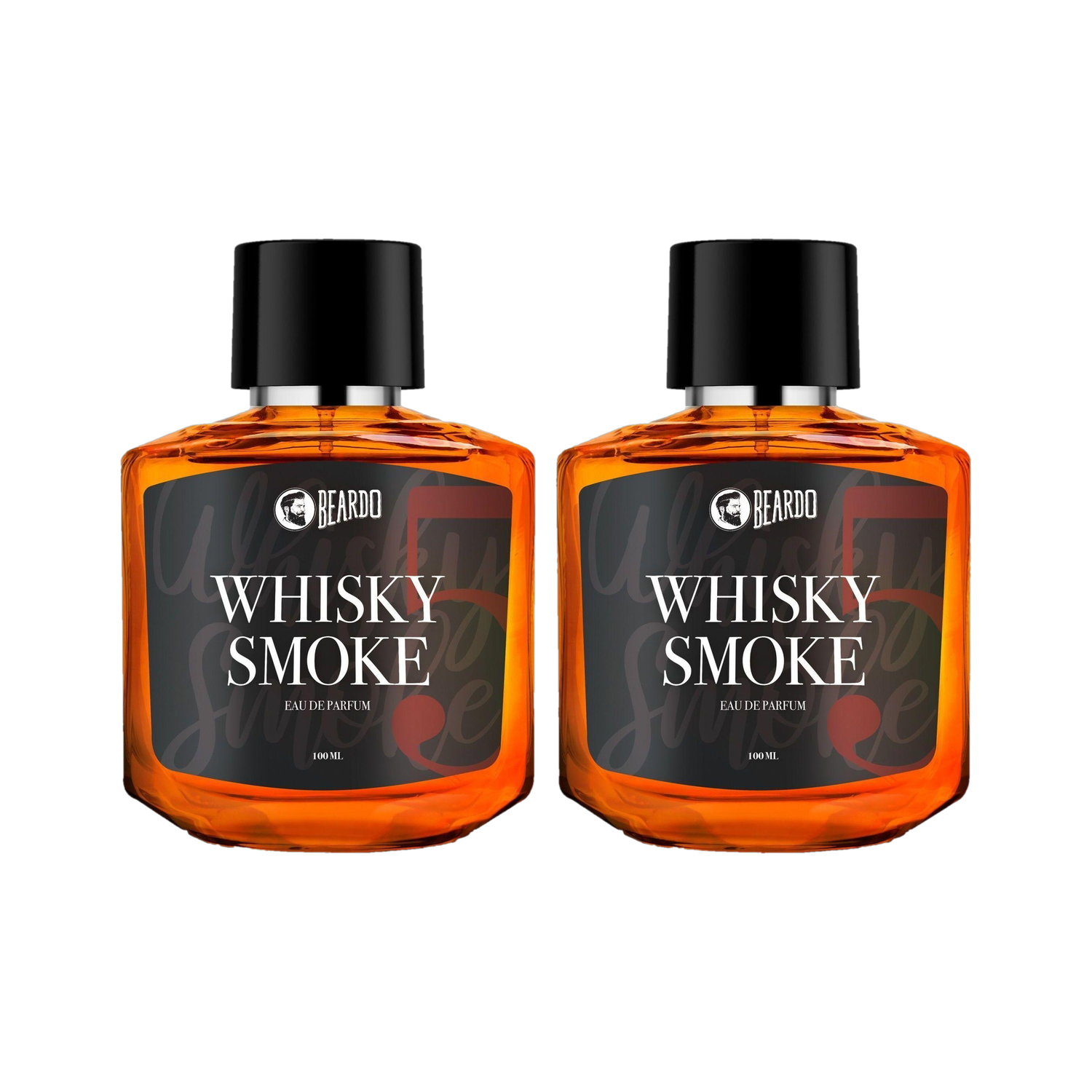 BEARDO Whisky Smoke EDP 100 ml, Pack of 2 Eau de Parfum  -  200 ml  (For Men)
