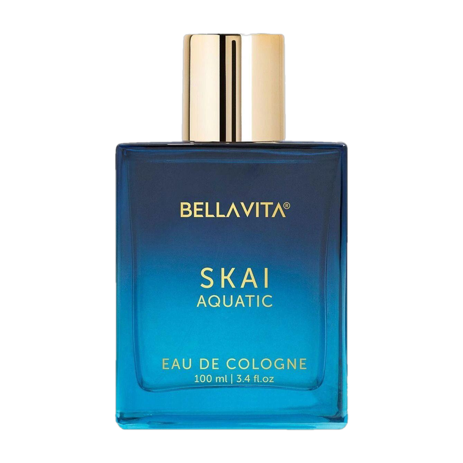 Bella vita organic SKAI AQUATIC Perfume For Men & Women with Musky & Fresh Scent Eau de Cologne  -  100 ml