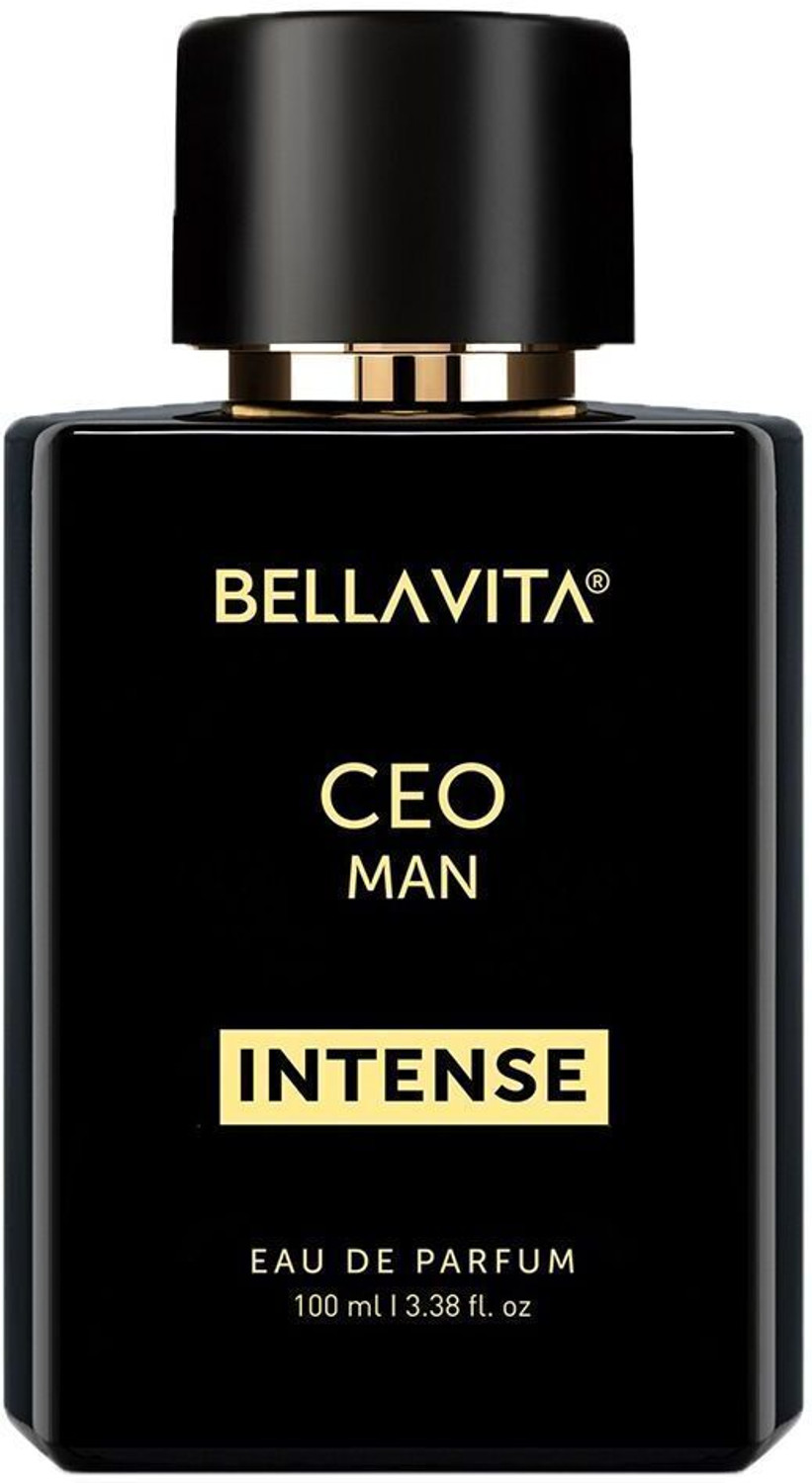 Bella vita organic CEO MAN INTENSE perfume with Citrus, Oriental & Woody Notes|Long Lasting Scent| Eau de Parfum - 100 ml