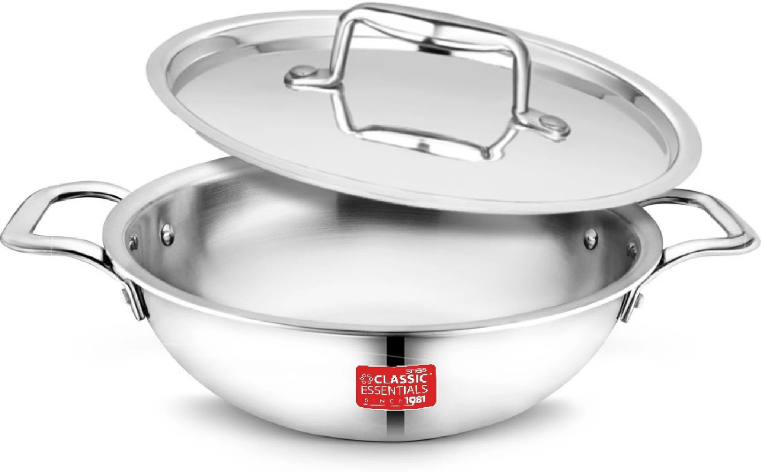 Classic Essentials Triply Stainless Steel Extra Deep with Stainless St