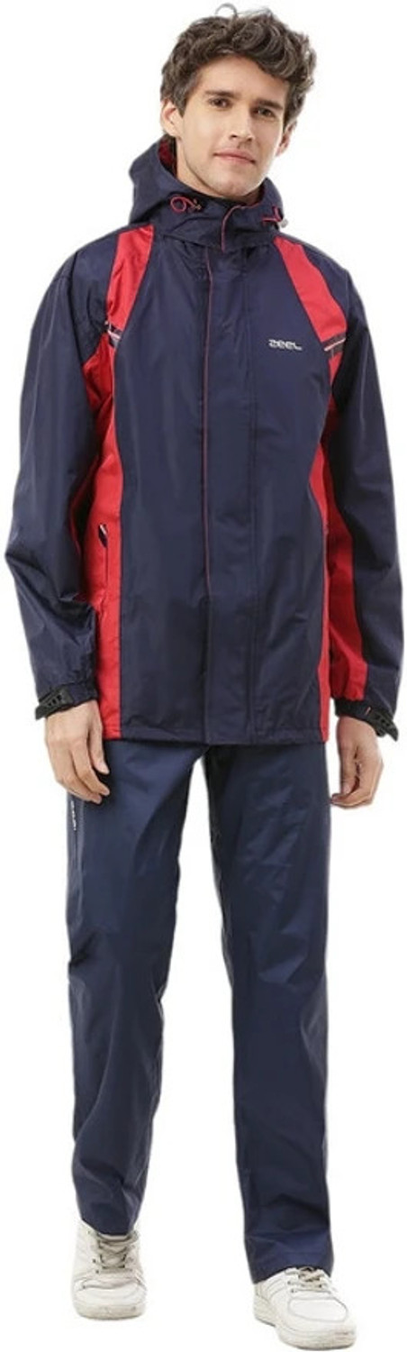 Solid Men Raincoat